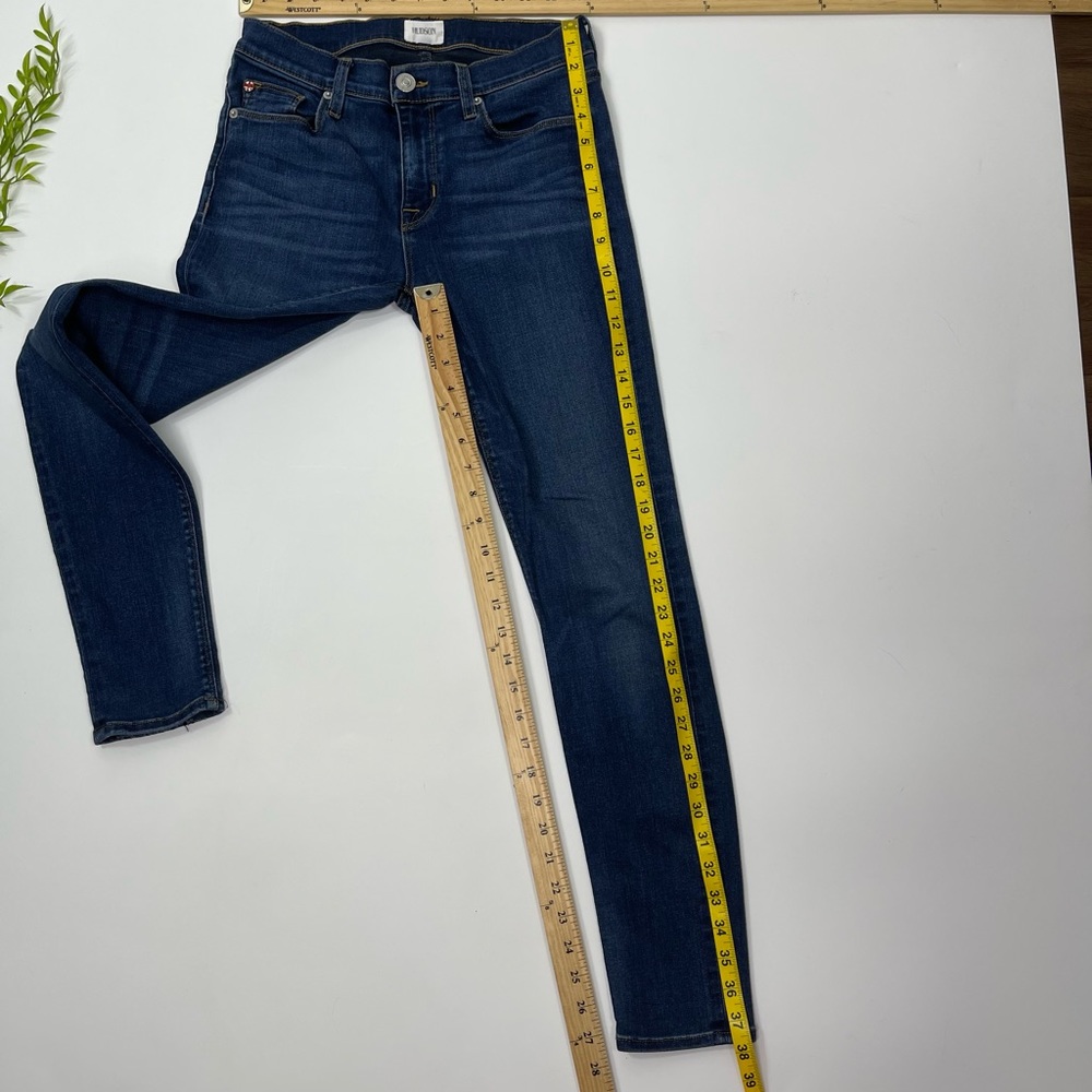 Hudson Sz 26 Natalie Mid Rise Ankle Super Skinny Jeans - Picture 7 of 13